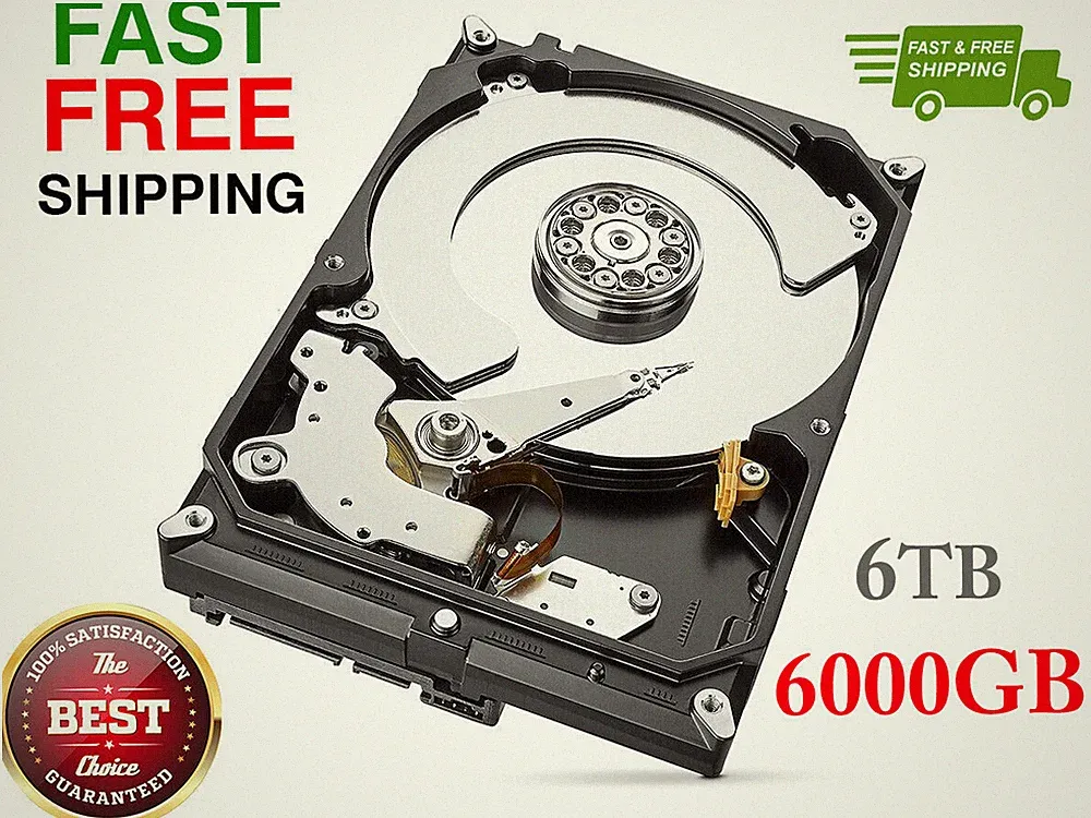 6000GB 6TB NIGHT OWL COMPATIBLE DVR NVR Hard Drive
